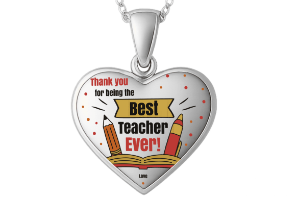 A Design Review: The Personalized Teacher Thank You Heart