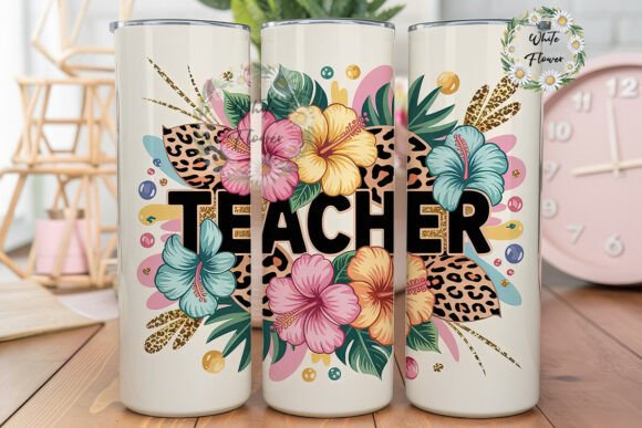 A Friendly Review of the Teacher Hibiscus Tumbler Wrap Design