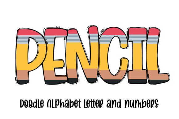 An Embroiderer's Review of the Pencil Doodle Alphabet