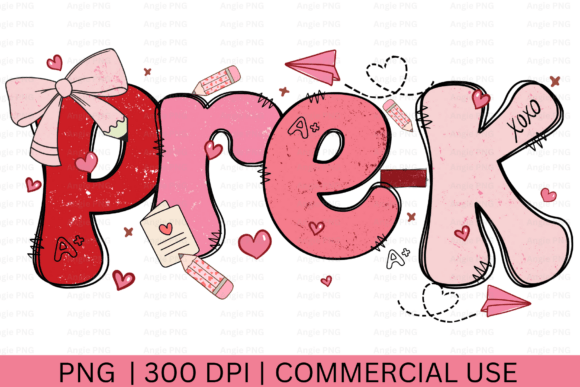 An Embroidery Designer's Take on a Pre-K Valentine PNG