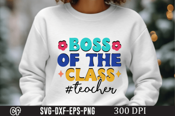 Boss of the Class: A Teacher's Embroidery Delight