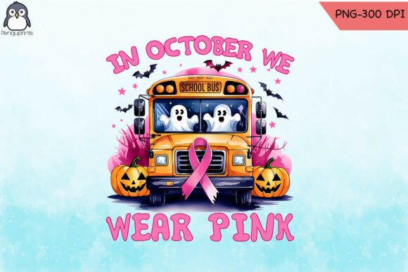Breast Cancer Awareness School Bus: An Embroidery Design Review