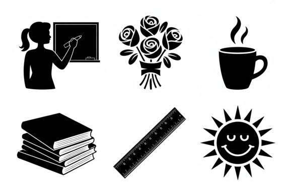 Teacher School Supplies Clipart Bundle Review